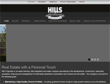 Tablet Screenshot of hillsinc.com